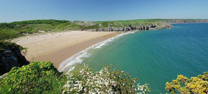 Barafundle Beach Stackpole