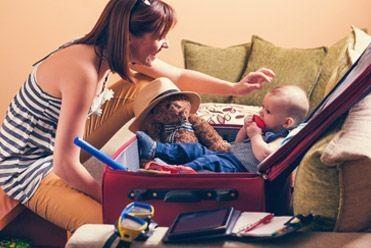 Mum and baby packing case