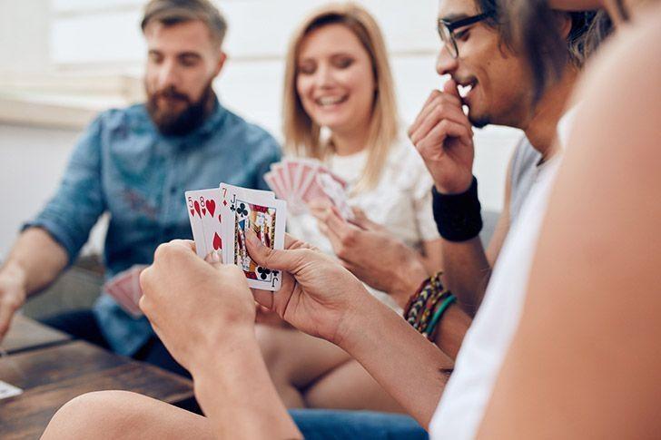 people playing cards