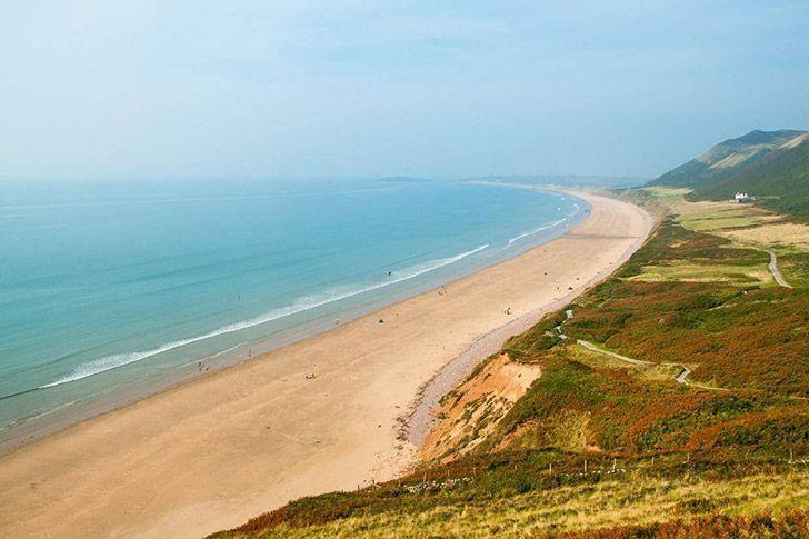 Rhossili bay, Gower Peninsula South Wales