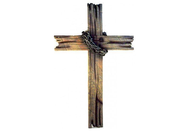 Six foot wooden cross