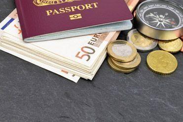 UK passport and Euro money