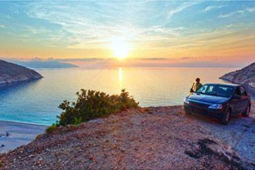 Winter sun in Greece