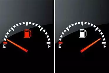 Fuel gauge vector