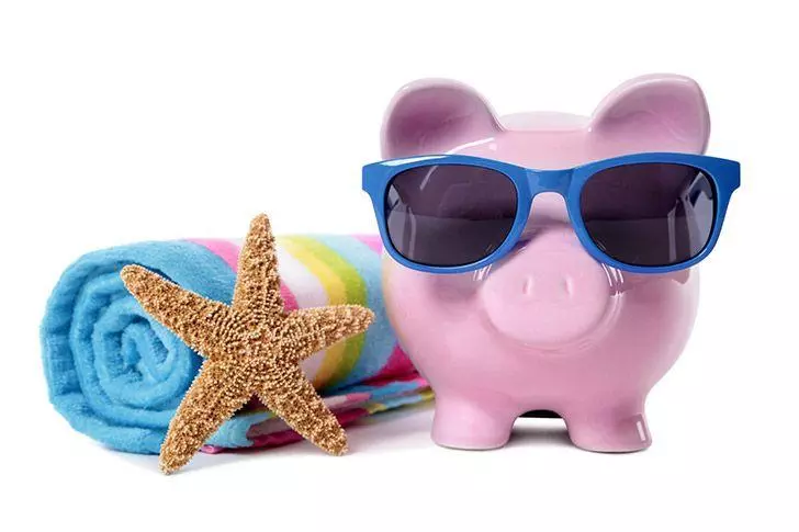 Summer holiday Piggy Bank