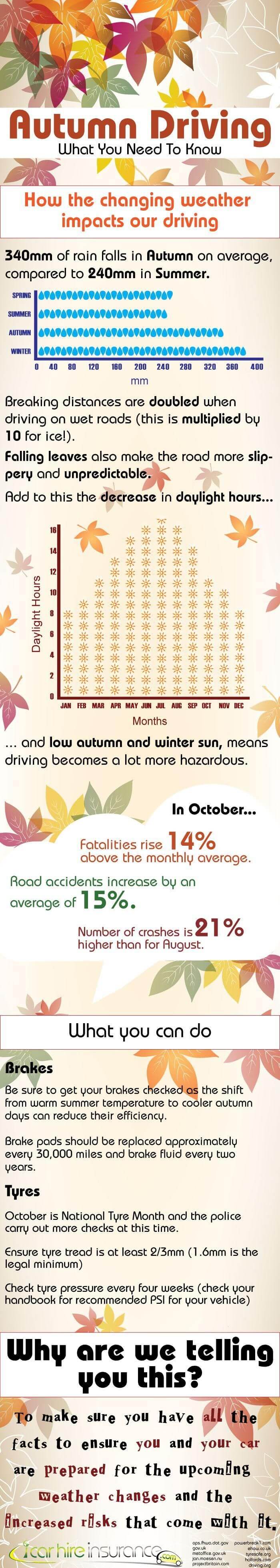 Driving in Autumn